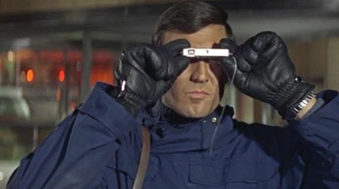 James Bond and his Minox Camera.