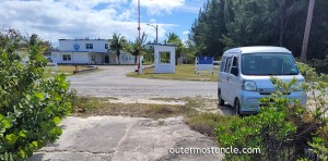 The Gerace Research Center at the north end of San Salvador Island, Bahamas. February, 2024.