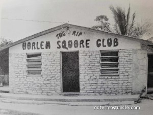 Vintage photo of "The Rip". Cockburn Town, San Salvador Island, Bahamas.
