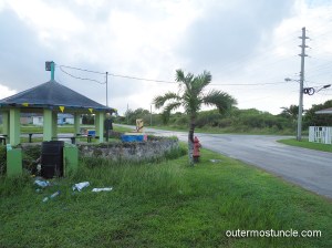 My photo of the Well Shack intersection. 2024.